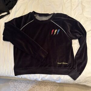 Velvet Navy Blue Sweater - I Am My Story California